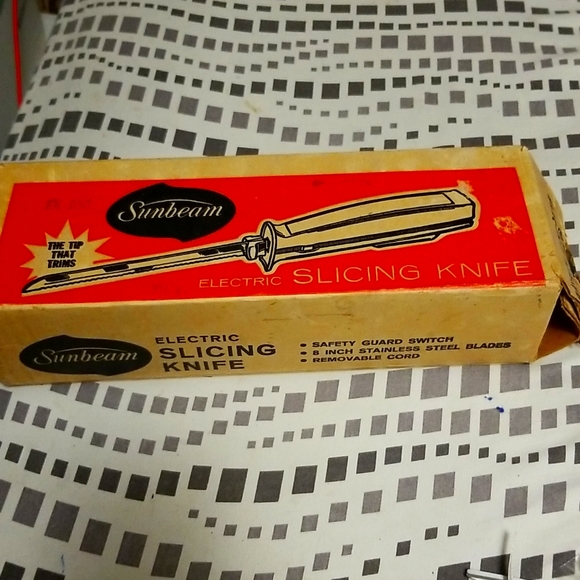 SUNBEAM CORPORATION Dining Vintage Sunbeam Electric Slicing Knife